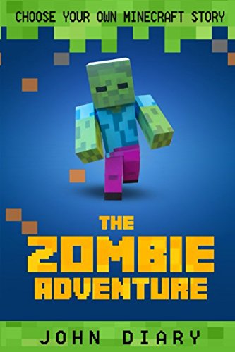 The Minecraft Zombie Adventure book cover