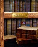 Reading Log Gifts For Book Lovers Reading Journal Softback Large 8 X 10 Antique Books 100 Spacious Record Pages More Reading Logs Journals