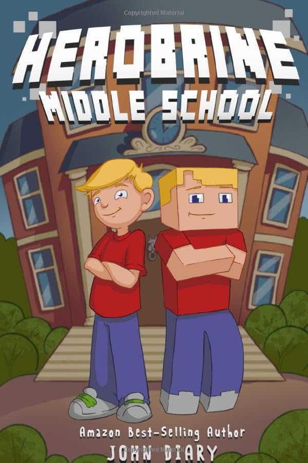 Herobrine Middle School book cover