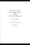 Down the 'crick: the Georges Creek Valley of Western Maryland (Railroads)