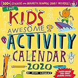 Kids Awesome Activity Wall Calendar 2020