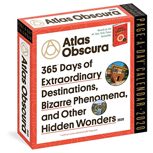 Portada de Atlas Obscura Page-A-Day Calendar 2020
