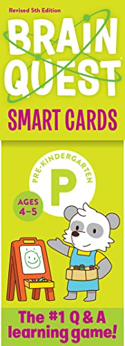 Brain Quest Pre-Kindergarten Smart Cards Revised 5th Edition (Brain Quest Smart Cards)