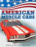 American Muscle Cars Coloring Book