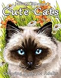 Cute Cats Coloring Book For Adults