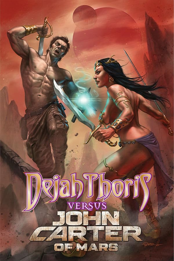 Dejah Thoris vs. John Carter (With: Alessandro Miracolo) cover