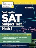 Cracking The Sat Subject Test In Math 1 2nd Edition Everything You Need To Help Score A Perfect 800