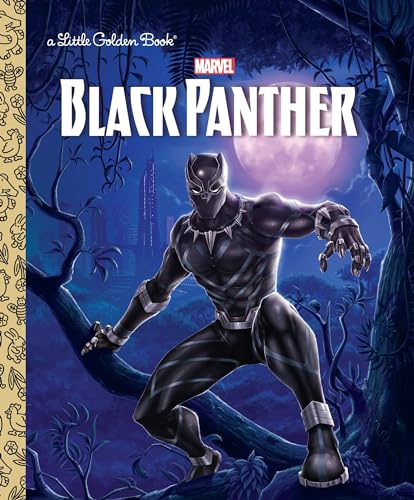 Black Panther Little Golden Book book cover