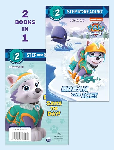 Cover of Break the Ice!/Everest Saves the Day! (PAW Patrol)