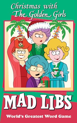 Cover of Christmas with the Golden Girls Mad Libs