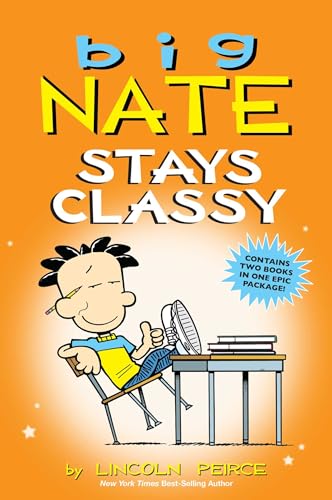 Big Nate Stays Classy book cover