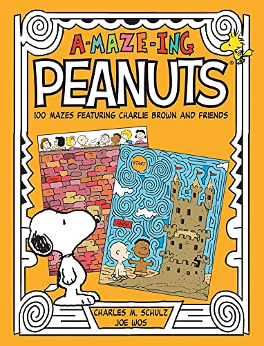A-Maze-Ing Peanuts book cover