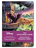 Disney Dreams Collection by Thomas Kinkade Studios 12-Month 2024 Monthly/Weekly: Maleficent