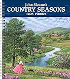 John Sloane's Country Seasons 12-Month 2025 Monthly/Weekly Planner Calendar