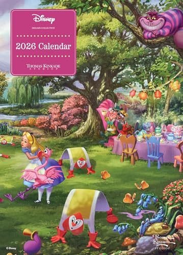Disney Dreams Collection by Thomas Kinkade Studios 2026 Engagement Calendar
