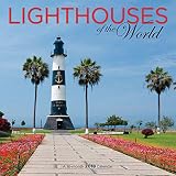 Lighthouses Of The World 2018 12 X 12 Inch Monthly Square Wall Calendar By Wyman Scenic Travel Landmarks Lighthouse