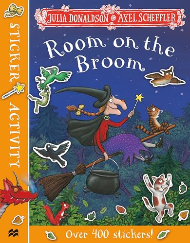 Room on the Broom Sticker Book book cover