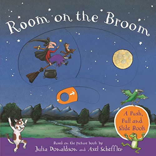 Room on the Broom: A Push, Pull and Slide Book book cover