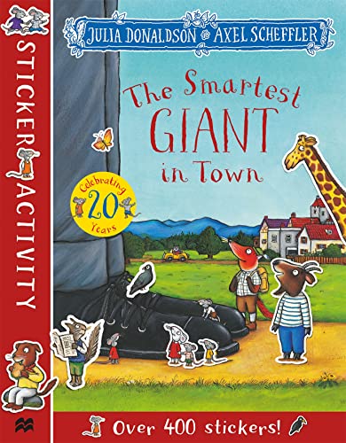 The Smartest Giant in Town Sticker Activity Book book cover