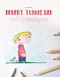 Egbert Turns Redegbert Bre Chea Por Krohorm Childrens Picture Bookcoloring Book Englishkhmercambodian Bilingual Editiondual Language