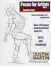 Poses for Artists Volume 1 - Dynamic and Sitting Poses: An essential reference for figure drawing and the human form (Inspiring Art and Artists)