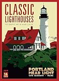Classic Lighthouses The Graphic Art Of Alan Claude 2019 Wall Calendar