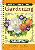 Old Farmers Almanac Gardening 2019 18month Weekly Planner