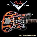 Fender Custom Shop Guitars 2020 Calendar