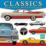2021 Classics Ultimate Automobiles 16month Wall Calendar