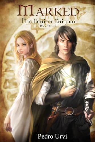 Marked book cover