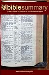 Bible Summary: Every Chapter in 140 Characters or Less