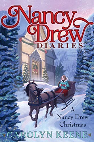 A Nancy Drew Christmas book cover