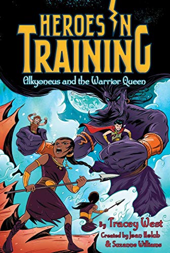 Alkyoneus and the Warrior Queen (By: Tracey West) cover