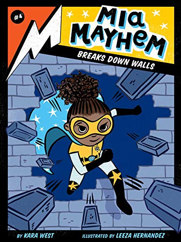 Mia Mayhem Breaks Down Walls book cover