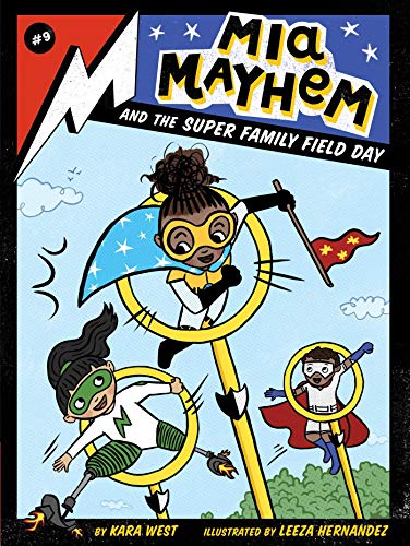 Mia Mayhem and the Super Family Field Day book cover