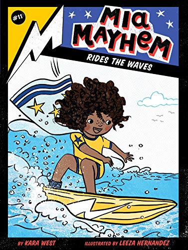 Mia Mayhem Rides the Waves book cover