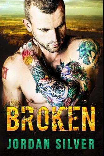 Broken book cover