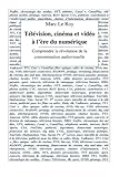 Tlvision Cinma Et Vido Lre Du Numrique Comprendre La Rvolution De La Consommation Audiovisuelle