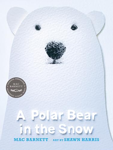 A Polar Bear in the Snow cover