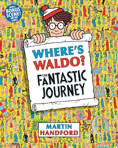 Where's Waldo? The Fantastic Journey: (A Hidden Object Activity Book with Search & Find Puzzles and Spot-the-Difference Game - a Perfect Gift & Travel Companion for All Ages)