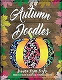 Autumn Doodles Coloring Book