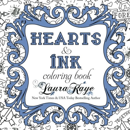Hearts & Ink Coloring Book cover
