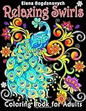 Relaxing Swirls Coloring Book For Adults