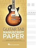 Guitar Tab Manuscript Paper