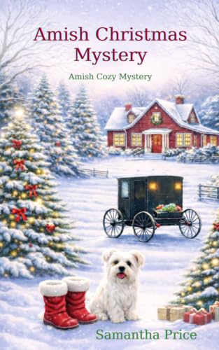 Amish Christmas Mystery book cover