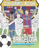Messi Neymar Suarez And Fc Barcelona Soccer Futbol Coloring Book For Adults And Kids