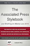 The Associated Press Stylebook 2018 And Briefing On Media Law Associated Press Stylebook And Briefing On Media Law