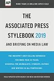 Book cover for “The Associated Press Stylebook 2019”