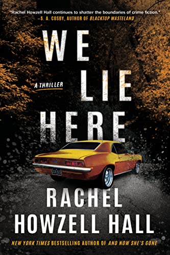 We Lie Here book cover