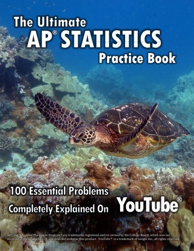Ultimate AP Statistics Practice Book: 100 Essential Problems cover